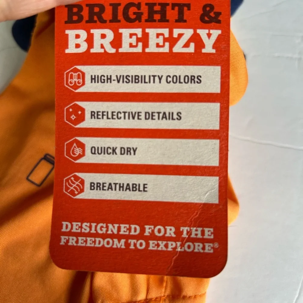 Arcadia Trail Icons High Visibility Orange Dog Shirt XL